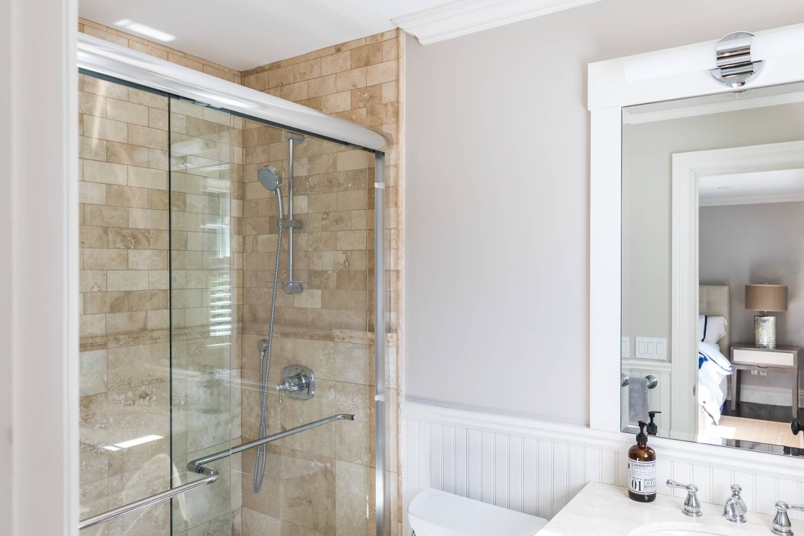 34 Sherrill Road East Hampton, NY 11937 - Photo 17 of 21 a bathroom with a bathtub and a shower