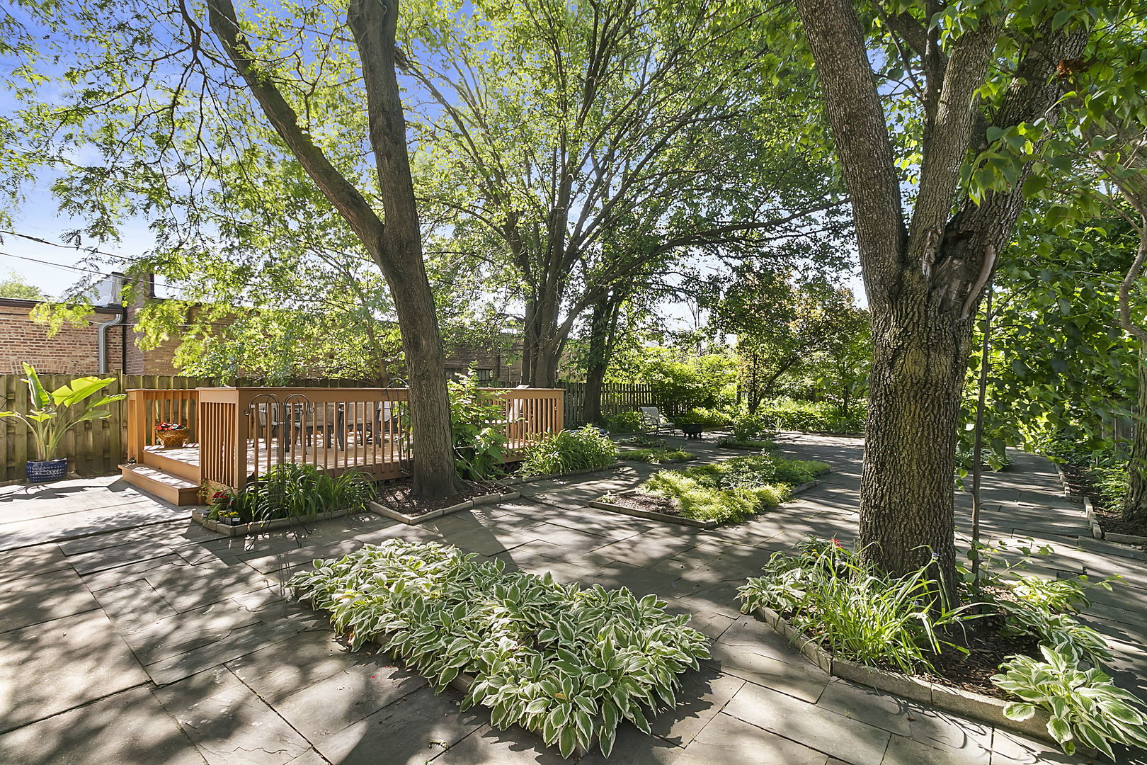 421 Herrick Road Riverside, IL 60546 - Photo 26 of 41 a view of a backyard with large trees