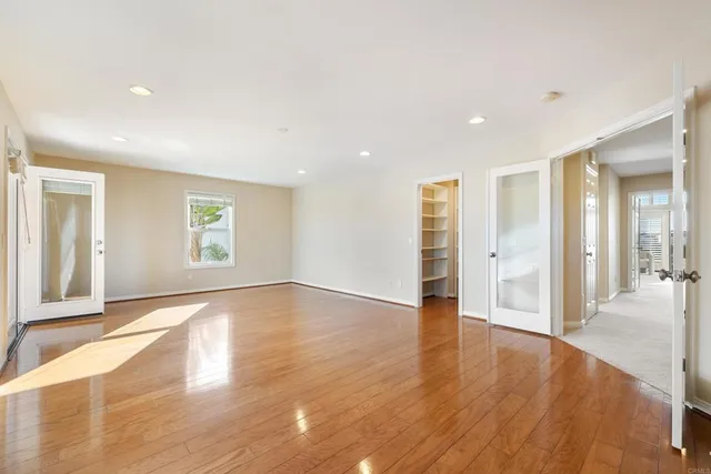 a view of yard with swimming pool