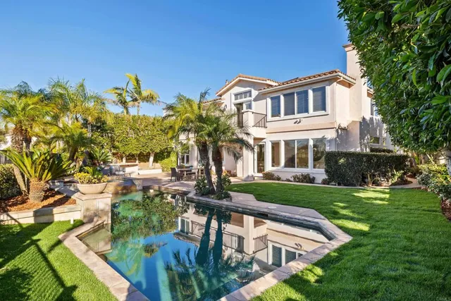 a view of a house with a patio