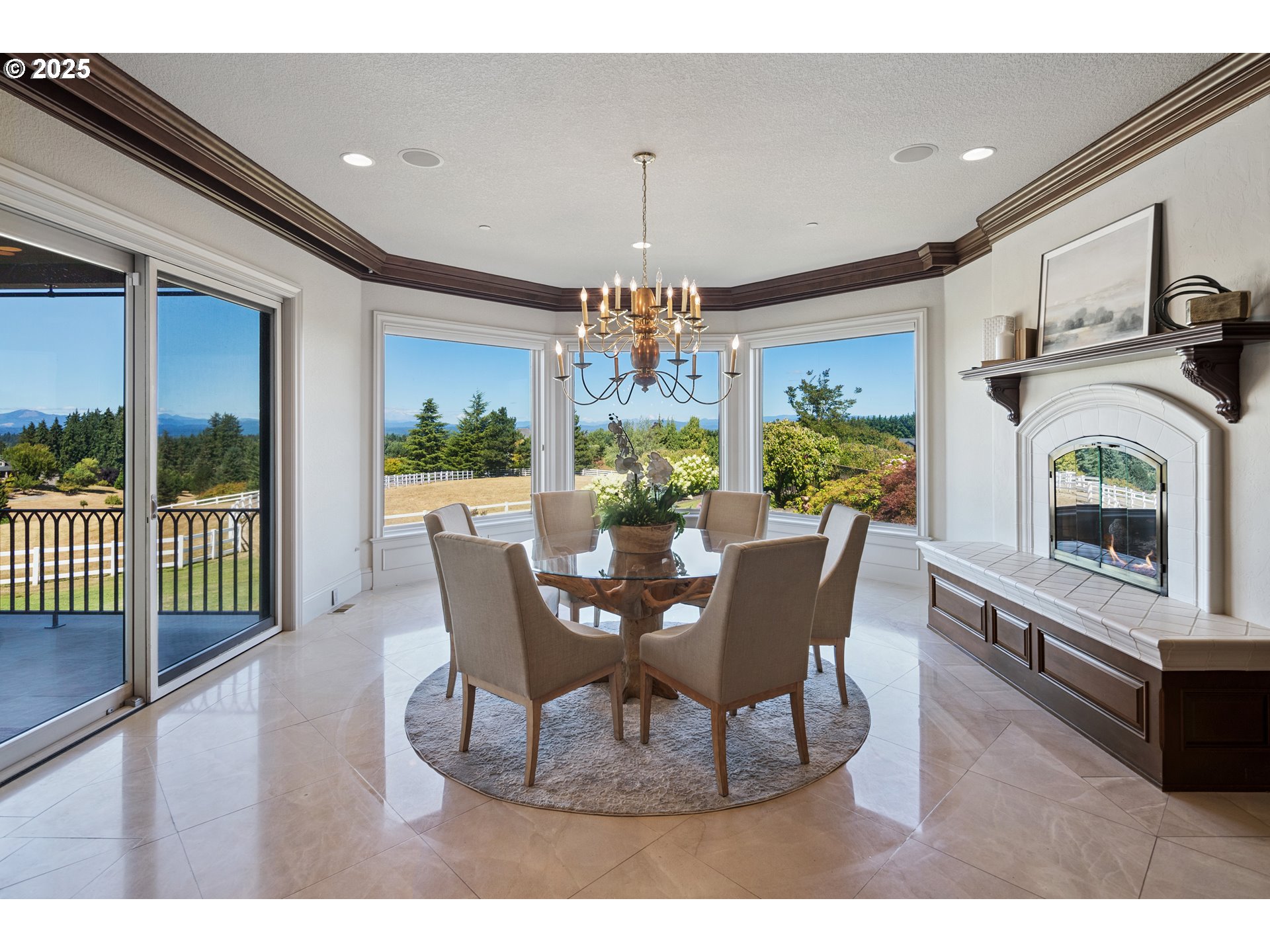 21121 Northwest 17th Court Ridgefield, WA 98642 - Photo 16 of 48 a view of a dining room with furniture window and outside view
