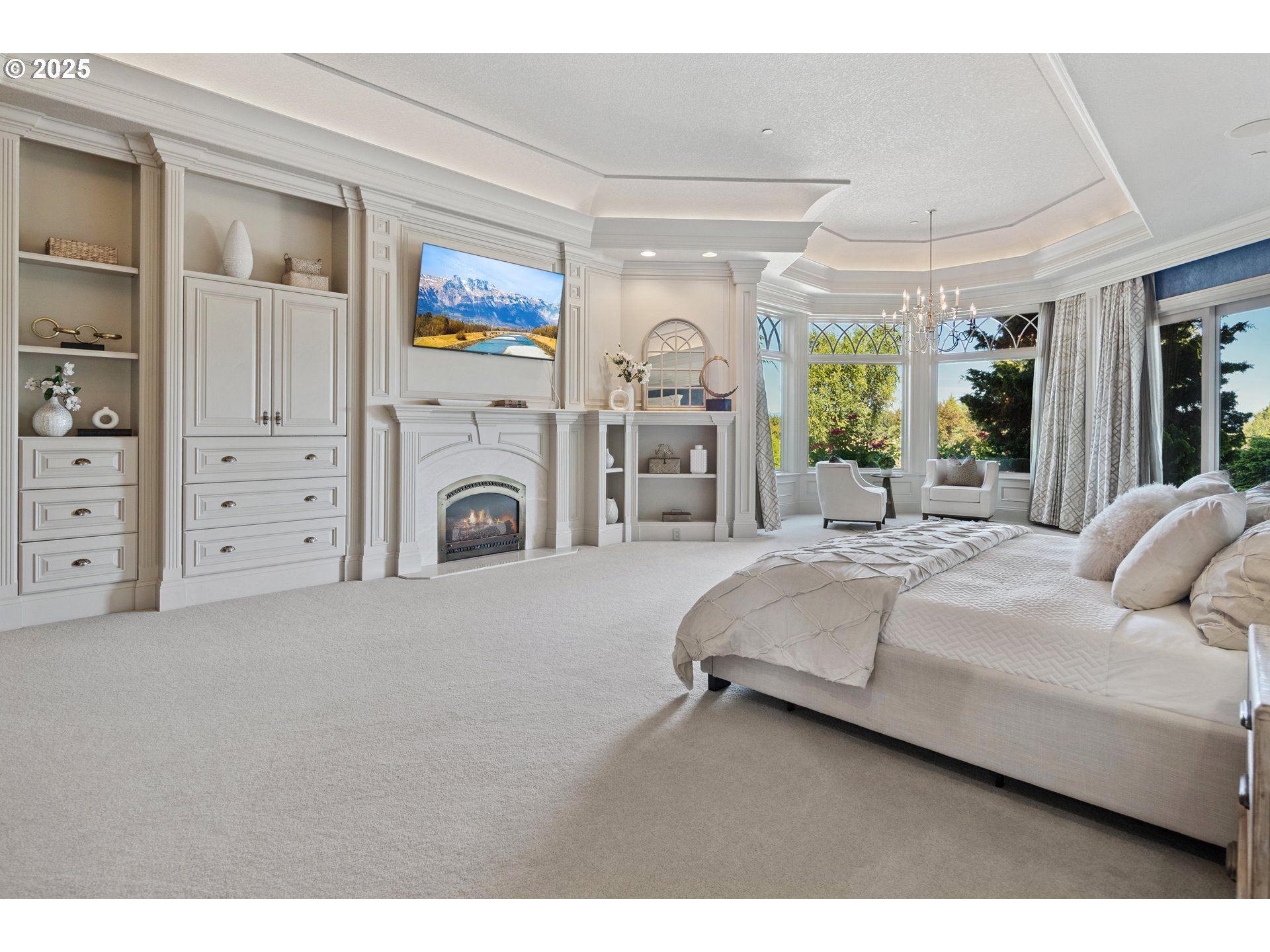 21121 Northwest 17th Court Ridgefield, WA 98642 - Photo 21 of 48 a living room with furniture and a fireplace
