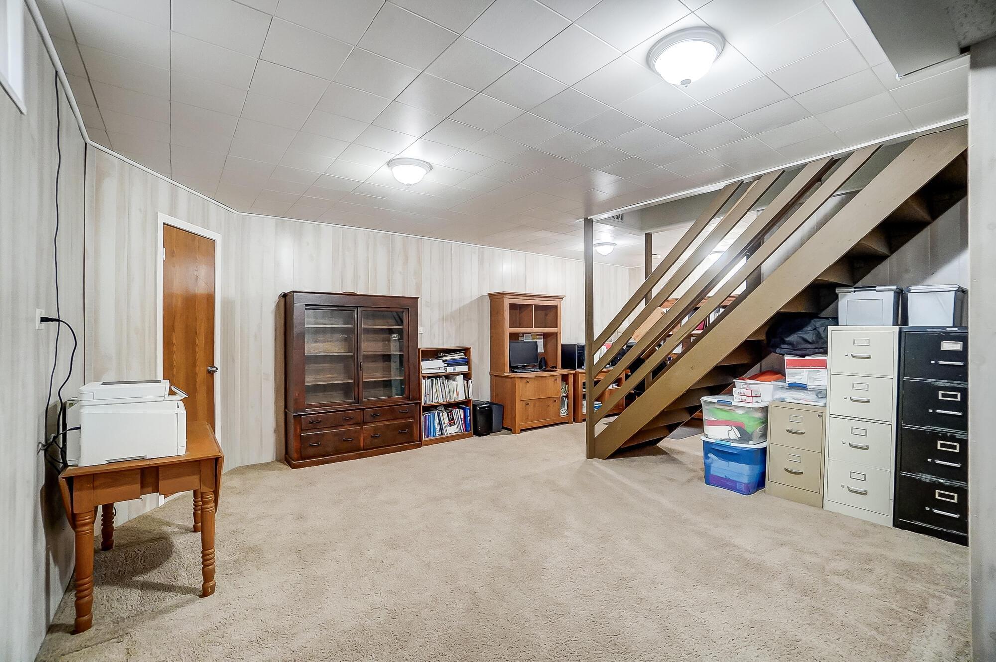 5337 Sutter Home Road Hilliard, OH 43026 - Photo 51 of 72 Finished area in the basement adds extra space for a home office and entertainment room!