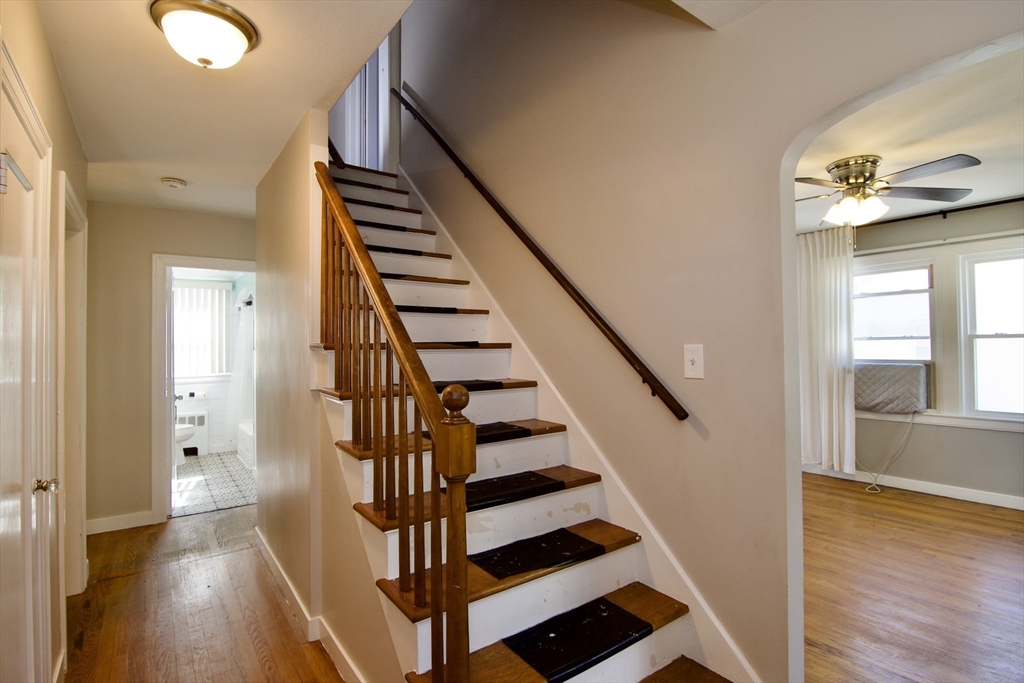 586 Granby Road South Hadley, MA 01075 - Photo 18 of 36 a view of entryway and hall with wooden floor