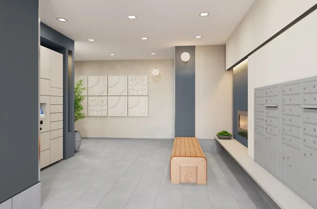 a view of entryway with stairs