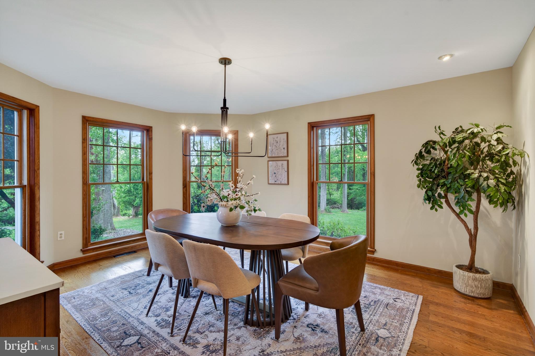 52 Atwater Road Chadds Ford, PA 19317 - Photo 14 of 85 a view of a dining room with furniture window and wooden floor