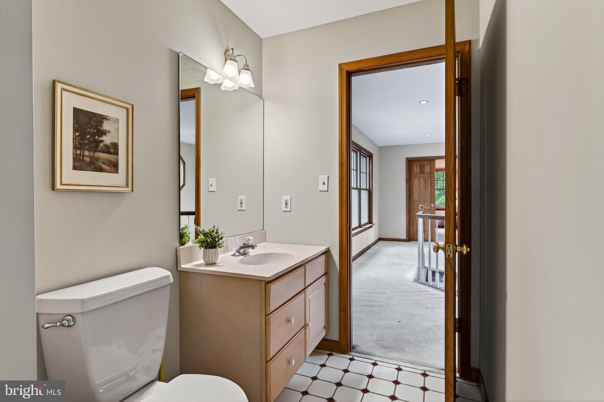 52 Atwater Road Chadds Ford, PA 19317 - Photo 46 of 85 a bathroom with a sink a toilet and shower