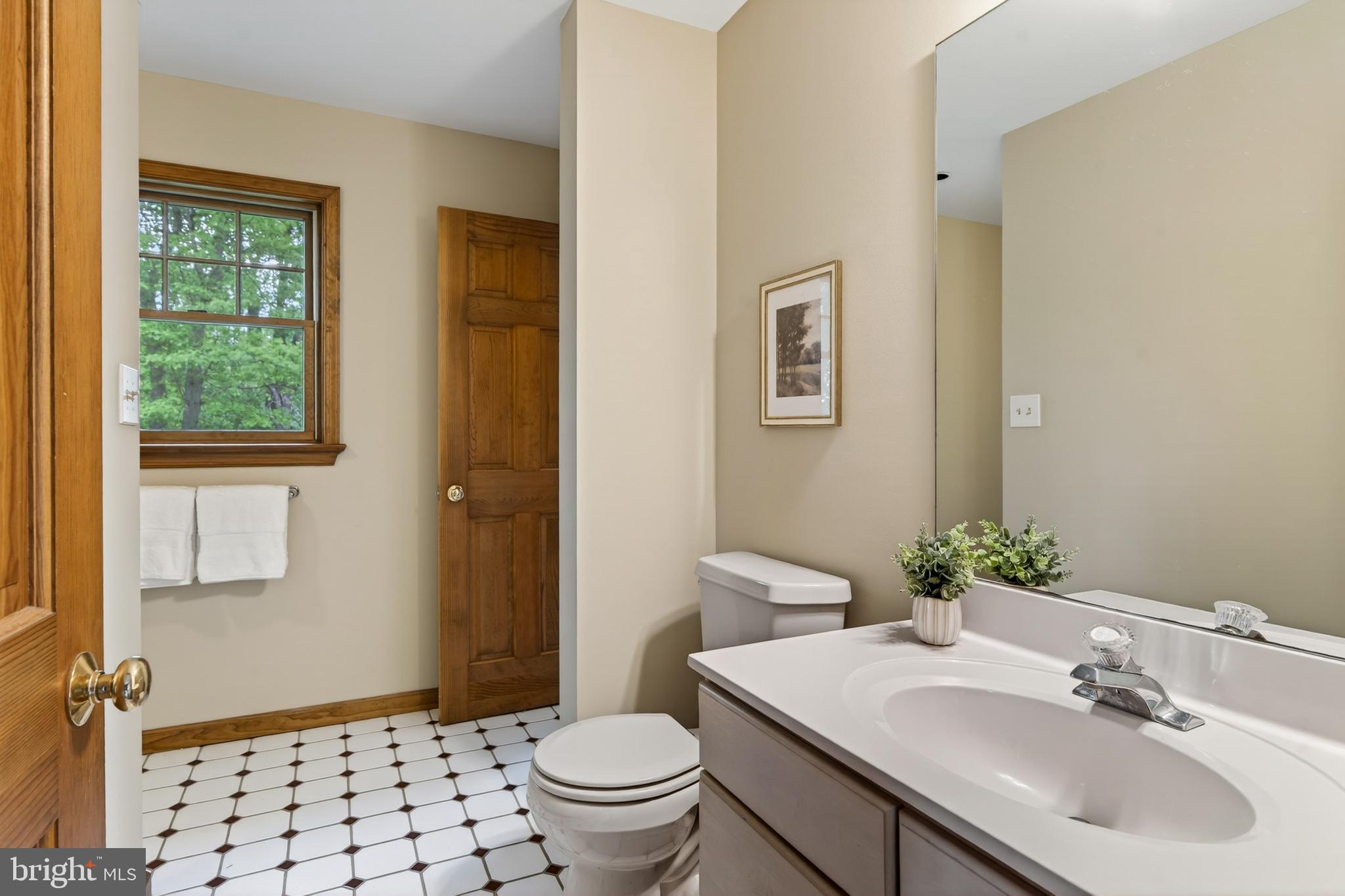 52 Atwater Road Chadds Ford, PA 19317 - Photo 47 of 85 a bathroom with a sink toilet and a mirror
