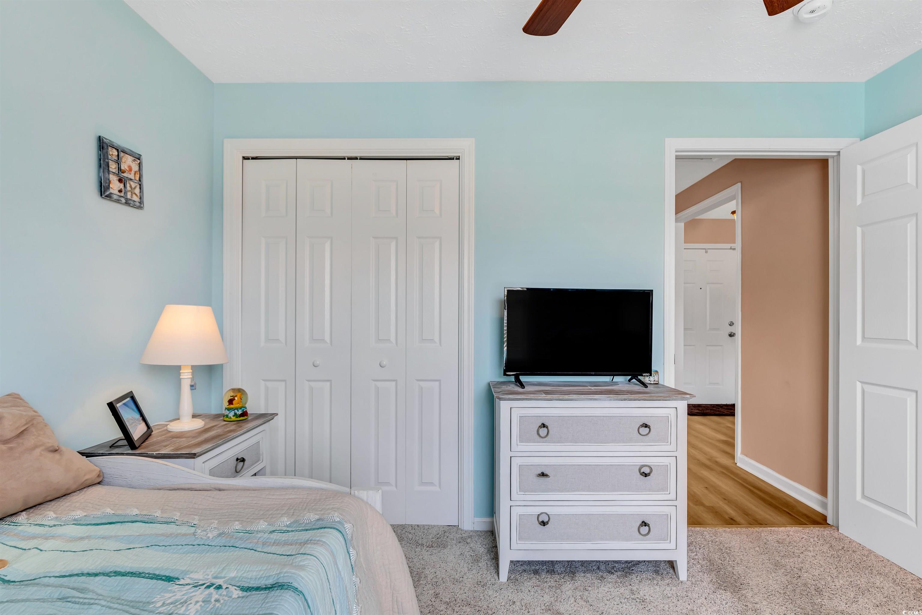 746 Bucklin Loop Myrtle Beach, SC 29579 - Photo 32 of 39 Carpeted bedroom featuring a closet and ceiling fa