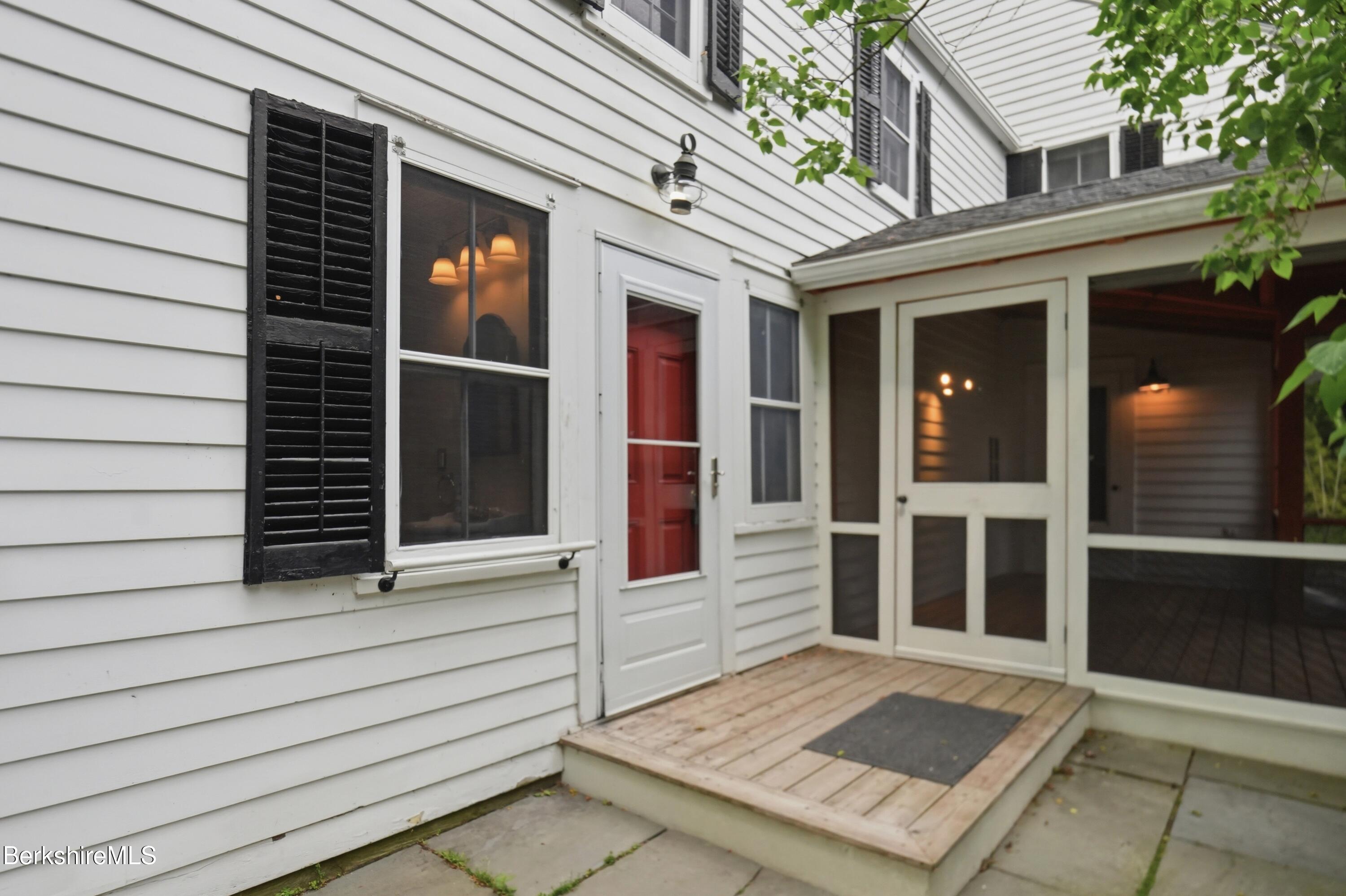 4 Stockbridge Road West Stockbridge, MA 01266 - Photo 74 of 94 3 Season Sunroom Entrance