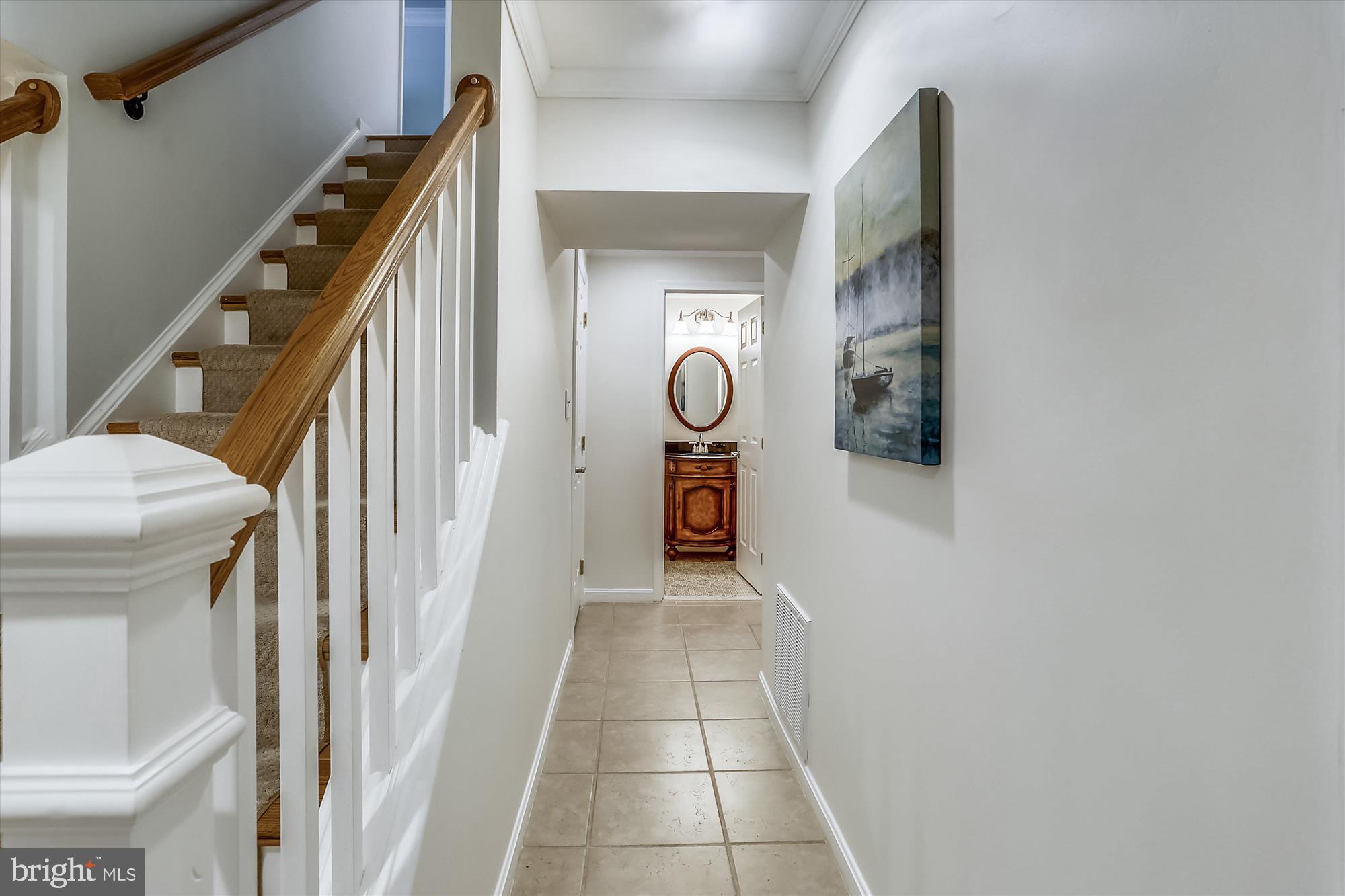 6591 Forsythia Street Springfield, VA 22150 - Photo 43 of 92 6591 Forsythia St Stairs going to 2nd floor