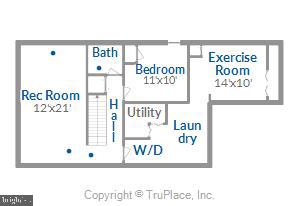 6591 Forsythia Street Springfield, VA 22150 - Photo 66 of 92 6591 Forsythia St Lower Level floor plan