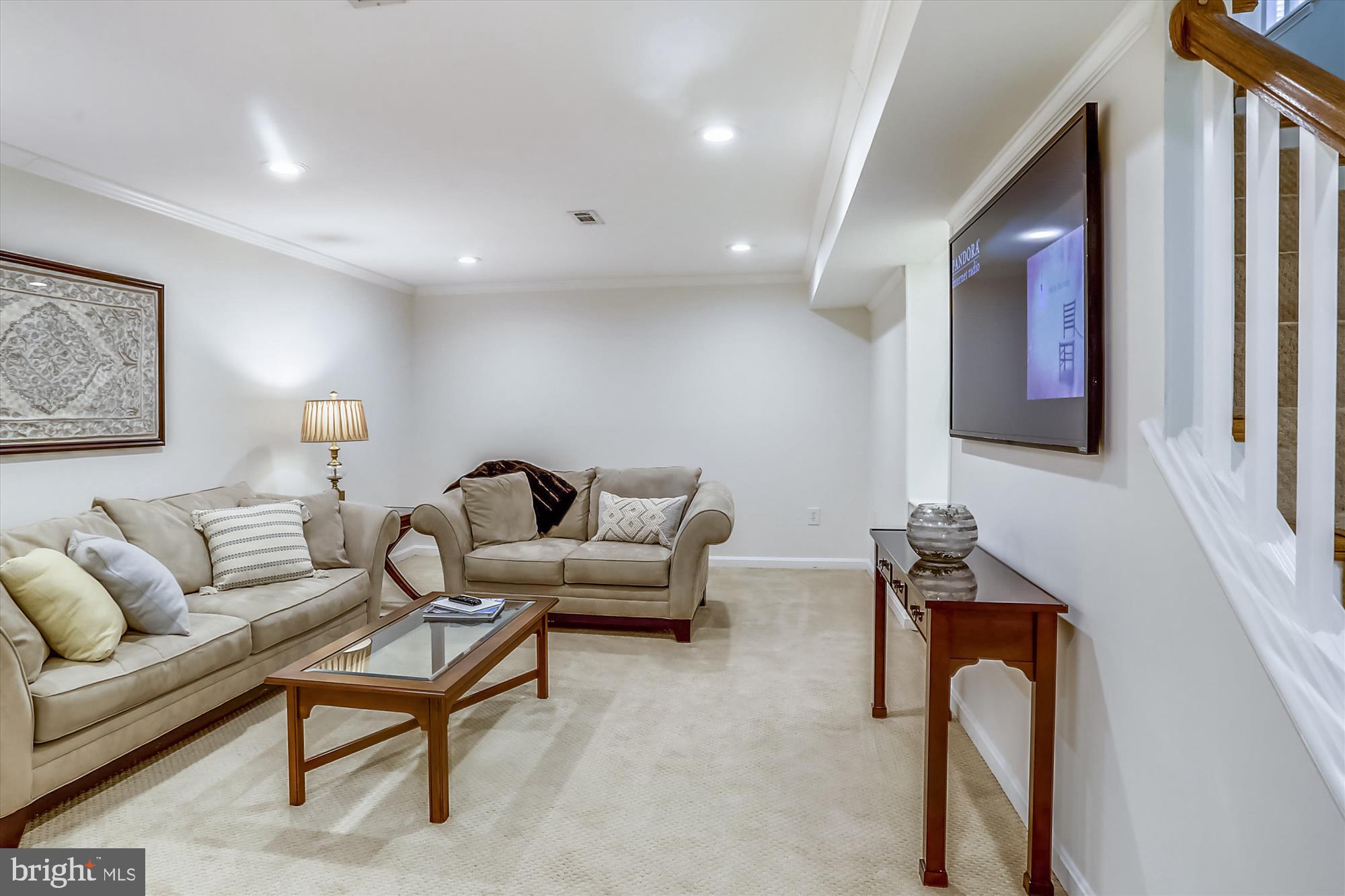 6591 Forsythia Street Springfield, VA 22150 - Photo 72 of 92 6591 Forsythia St Lower Level Rec Room