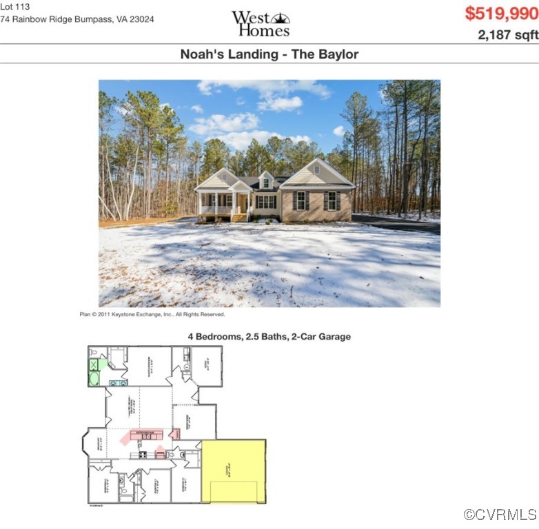 74 Rainbow Ridge Bumpass, VA 23024 - Photo 2 of 32