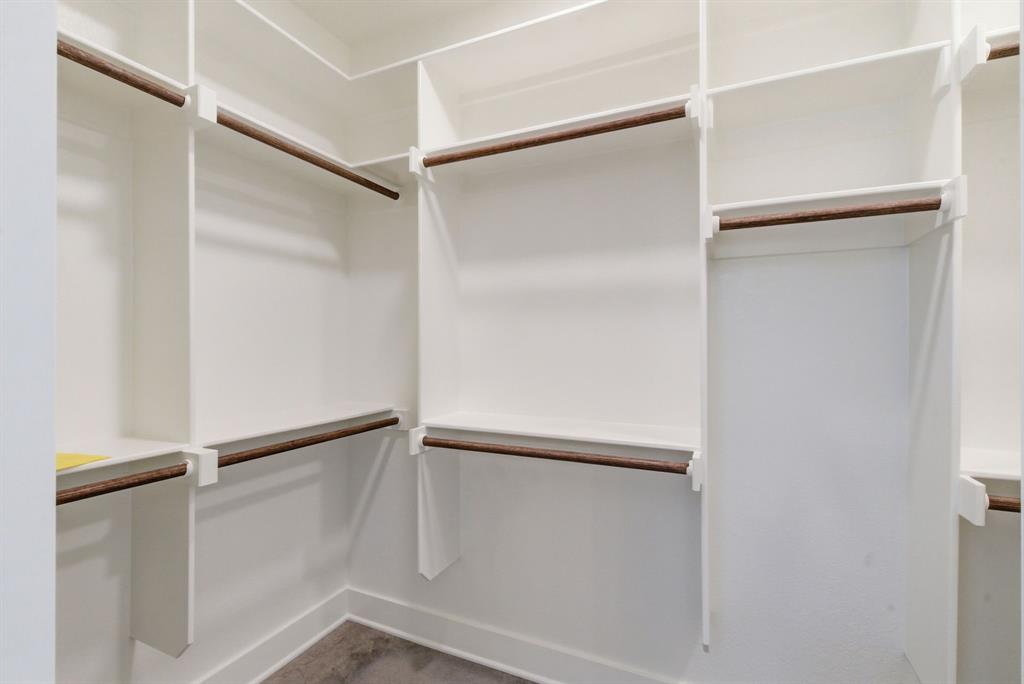 109 Graystone Weatherford, TX 76088 - Photo 16 of 26 a view of an empty walk in closet
