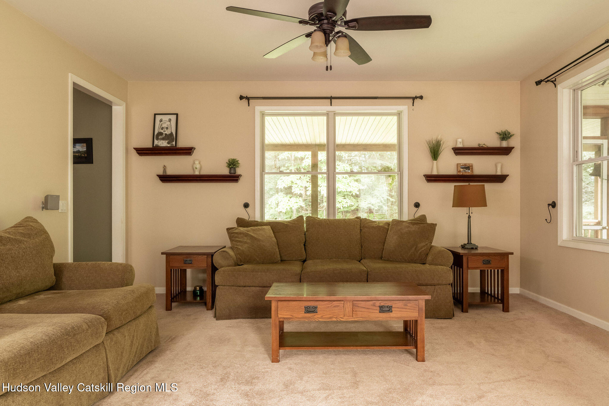 214 Wright Road Kerhonkson, NY 12446 - Photo 26 of 50 a living room with furniture and a window