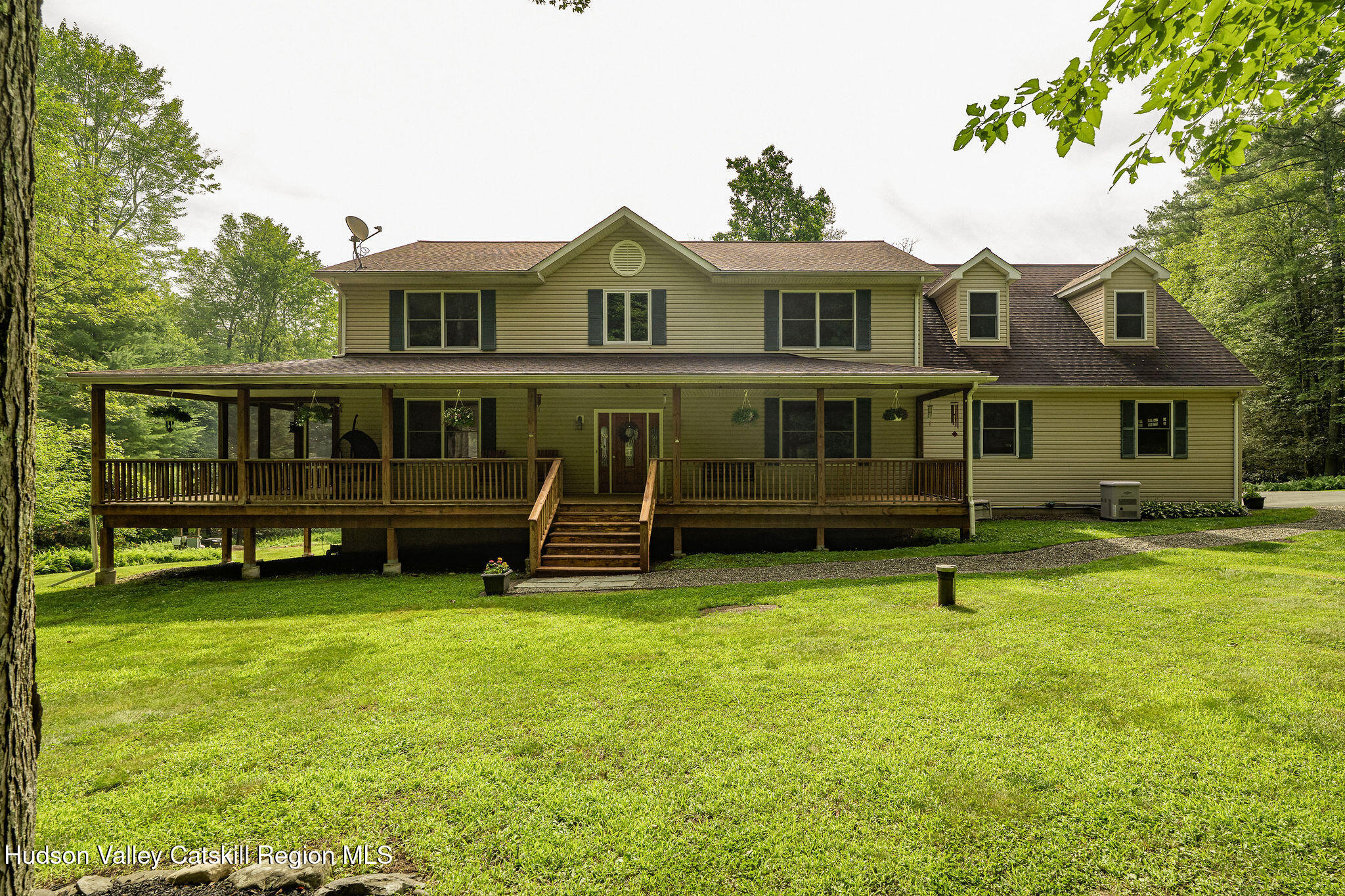 214 Wright Road Kerhonkson, NY 12446 - Photo 4 of 50 a view of a house with yard in front of house