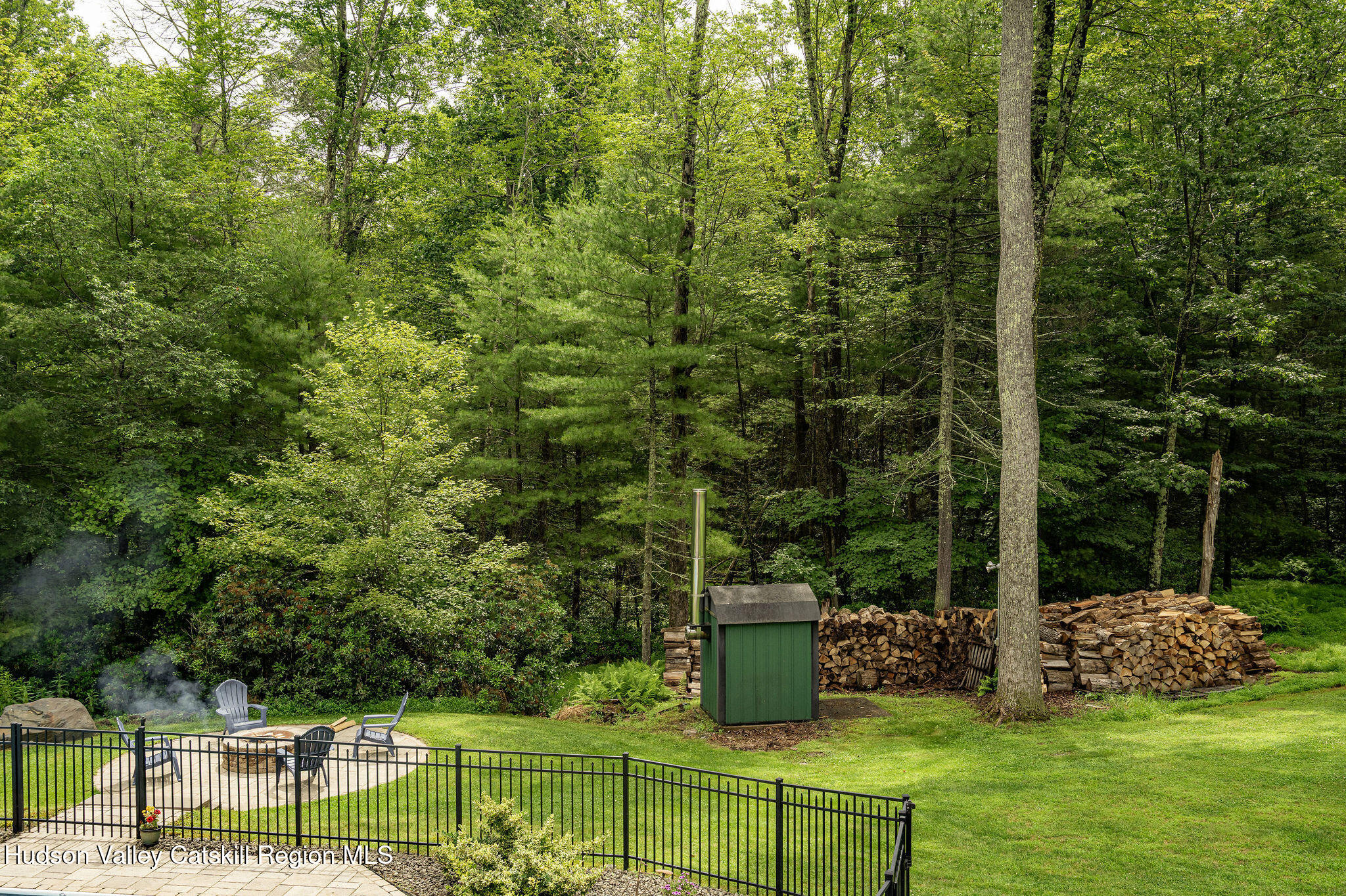 214 Wright Road Kerhonkson, NY 12446 - Photo 10 of 50 a view of a chairs and table in the yard