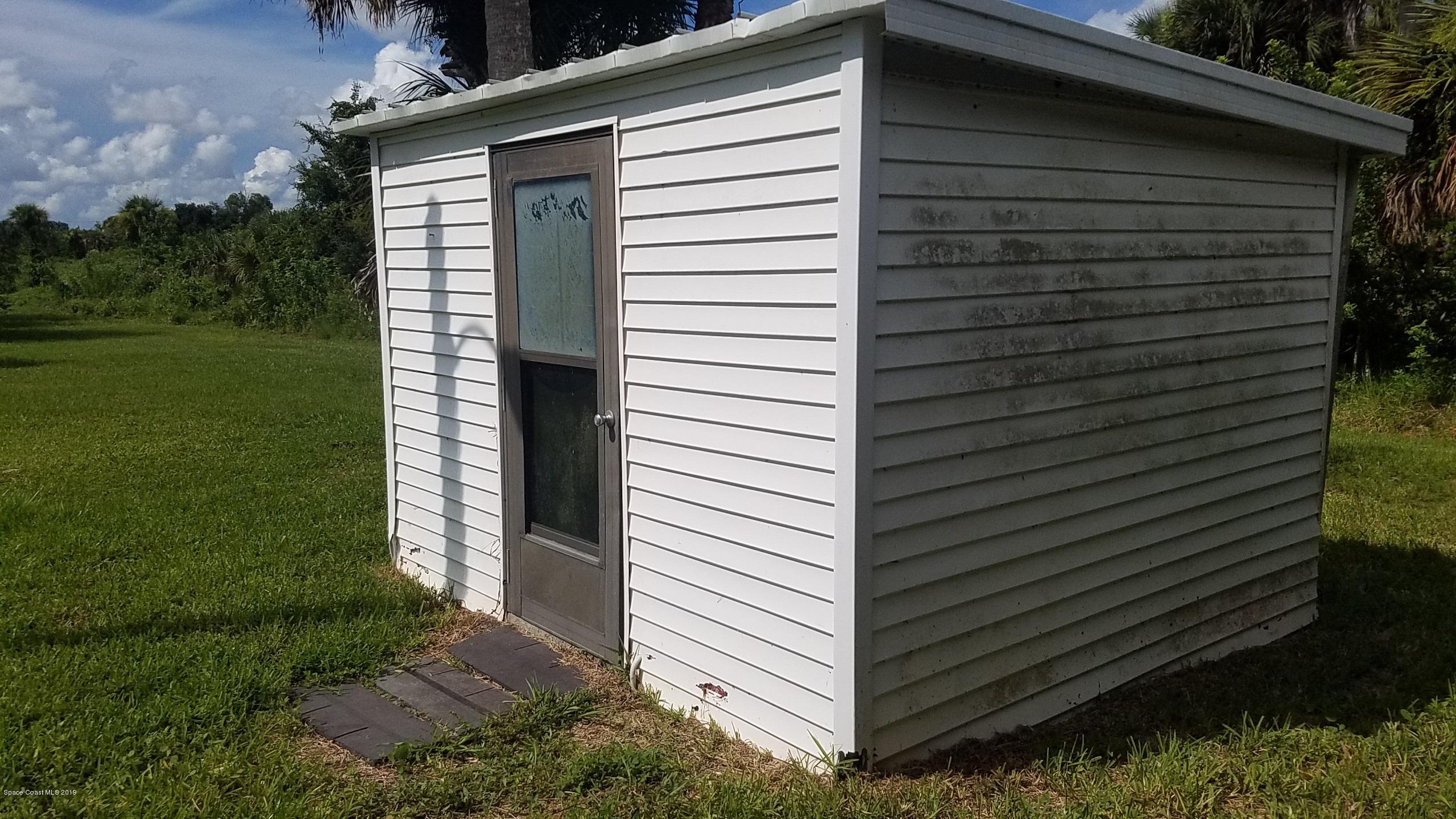 2525 Malabar Road Malabar, FL 32950 - Photo 17 of 18 2525 Malabar Shed 1
