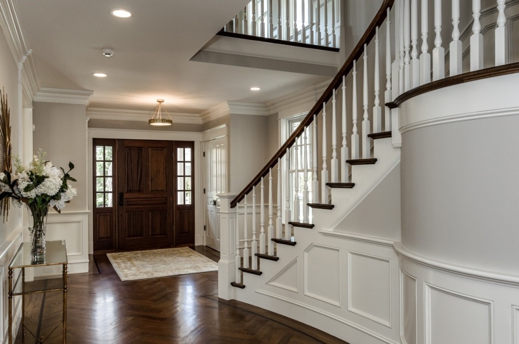 26 Slocum Road Lexington, MA 02421 - Photo 2 of 21 a view of entryway with wooden floor and stairs
