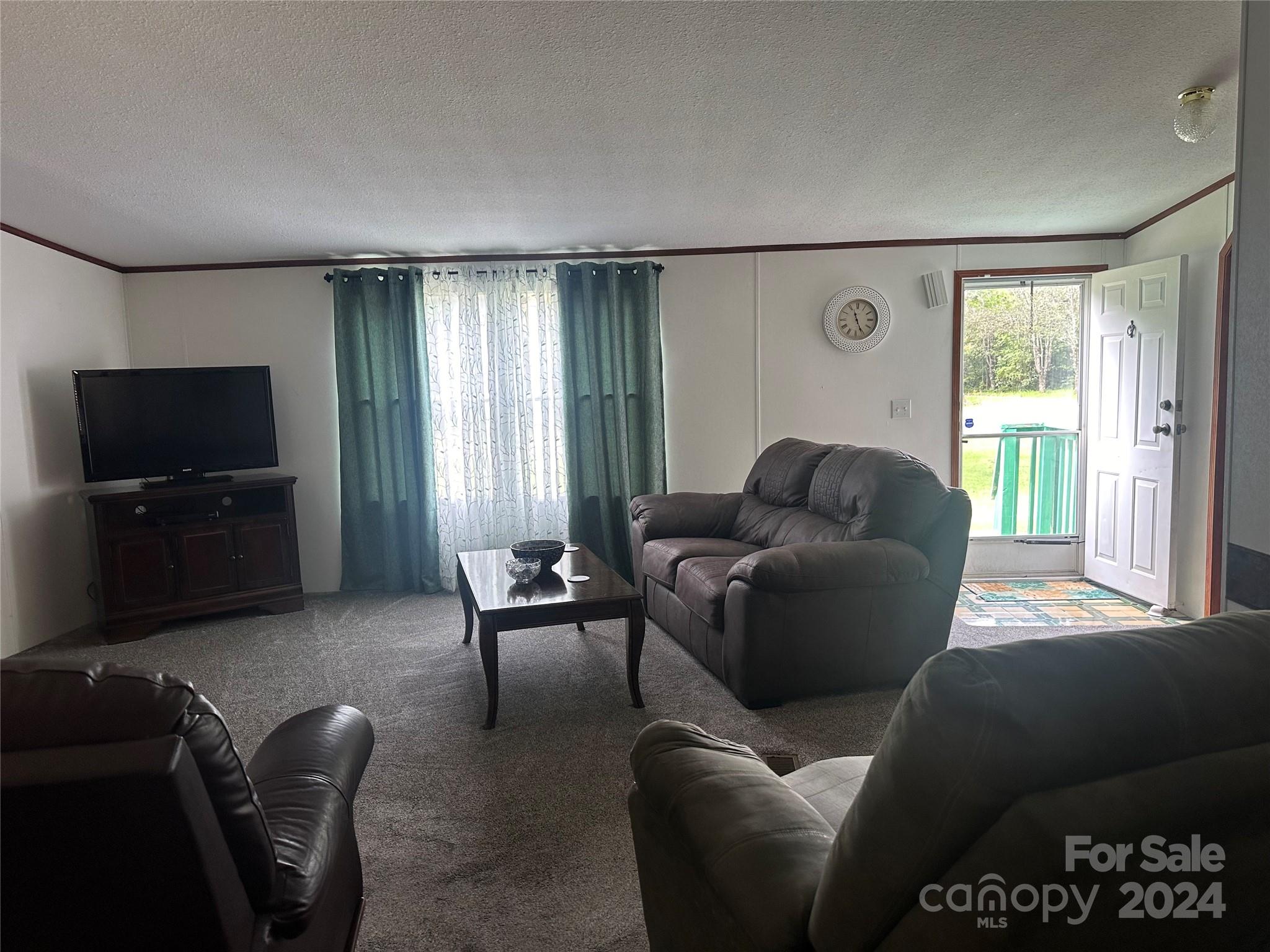 7014 Riverbend Road Claremont, NC 28610 - Photo 3 of 21 a living room with furniture and a flat screen tv