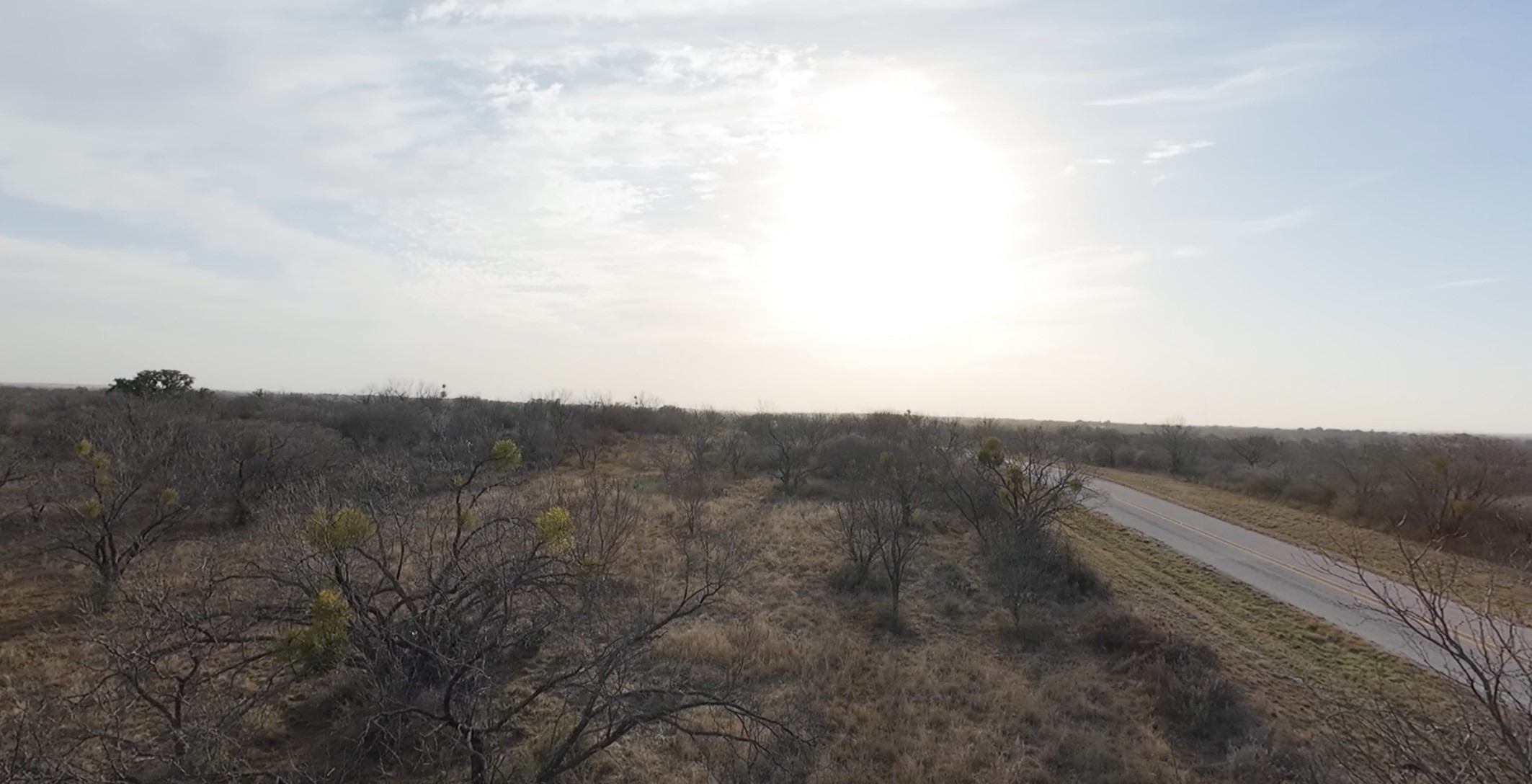 Frontage on RR 152.
Only 16.1 miles to Llano!