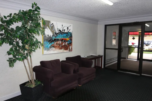 a view of a volley ball court