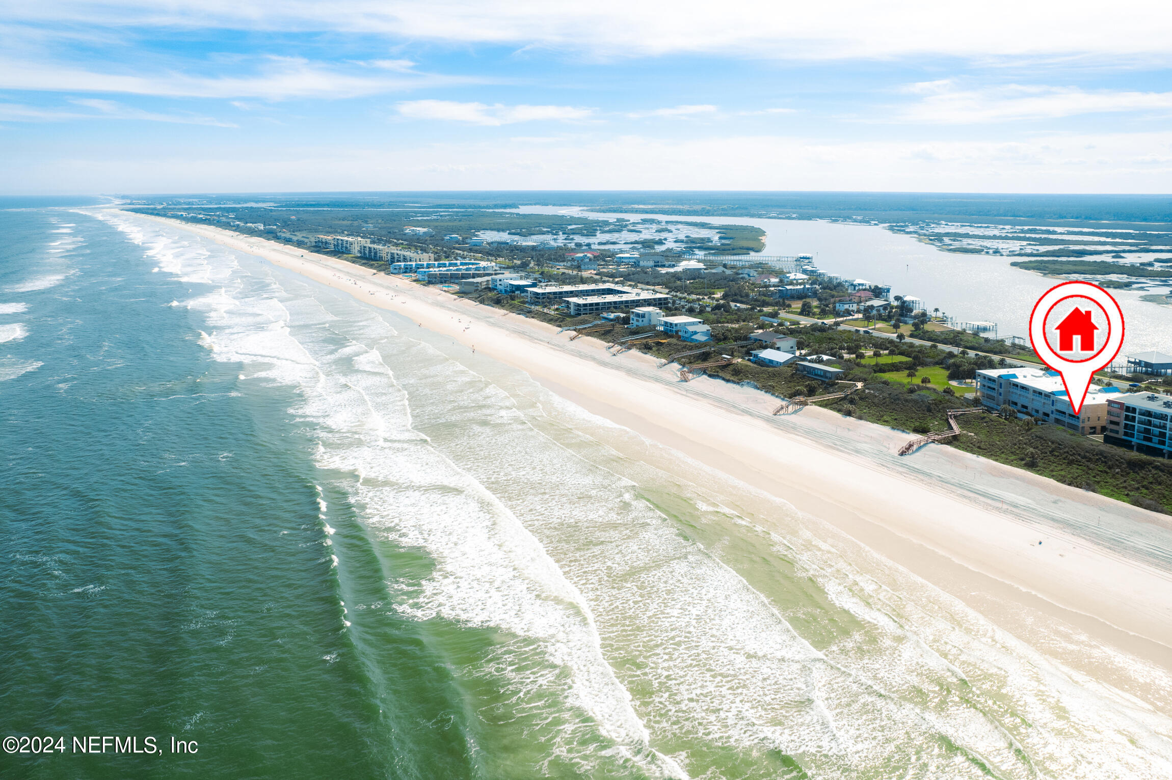 7790 A1A South, Unit 101 St. Augustine, FL 32080 - Photo 64 of 79 a view of an ocean and beach