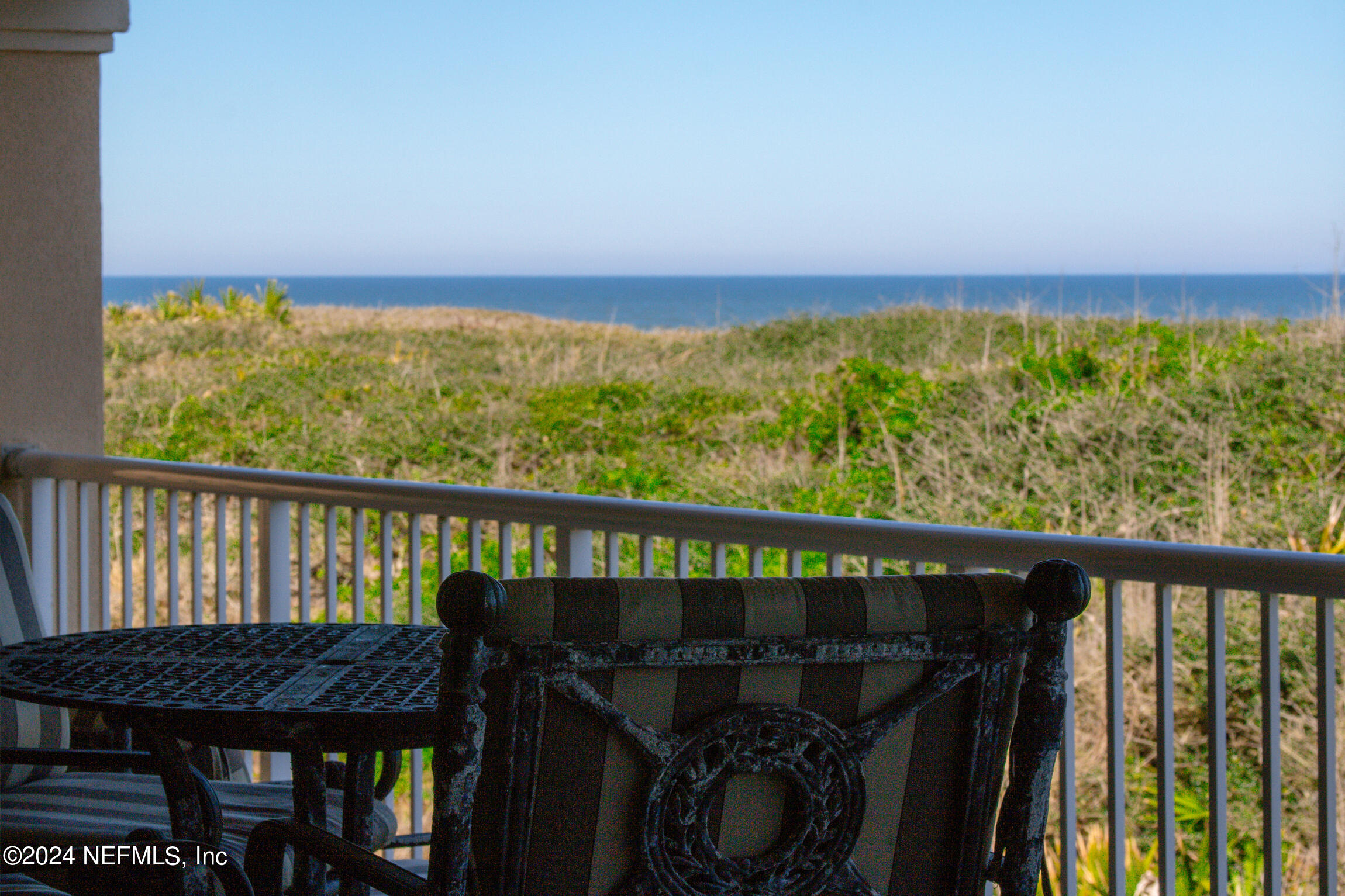 7790 A1A South, Unit 101 St. Augustine, FL 32080 - Photo 9 of 79 a view of a balcony with an outdoor space