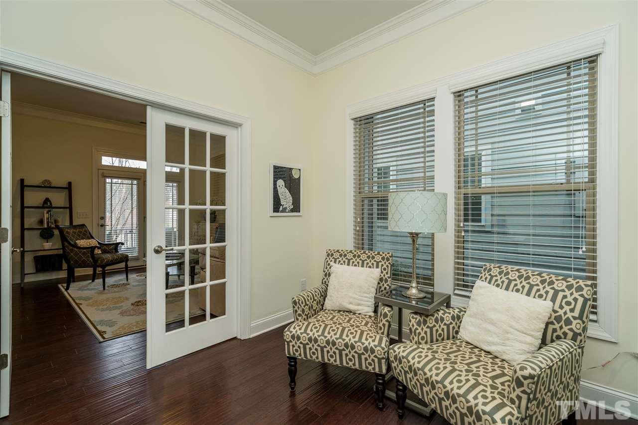 5616 Wade Park Boulevard Raleigh, NC 27607 - Photo 6 of 30 Enjoy this office/study on the main level of home.