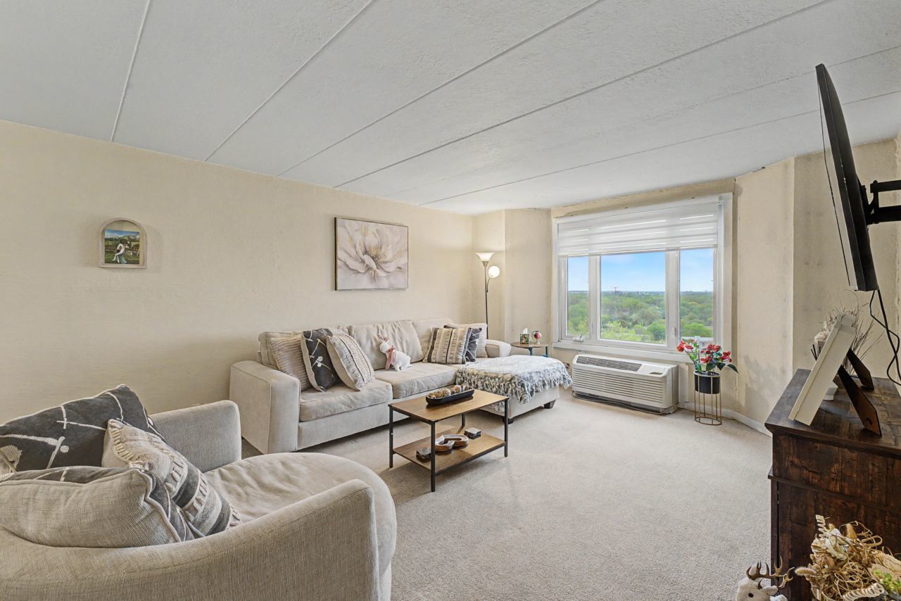 1 Renaissance Place, Unit 1105 Palatine, IL 60067 - Photo 7 of 21 a living room with furniture and a large window