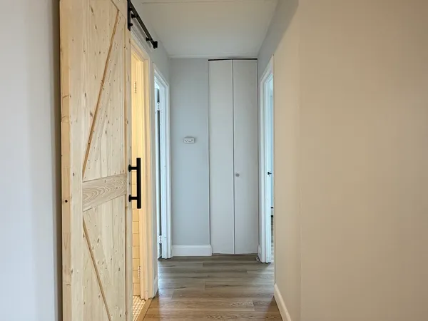 a view of a front door