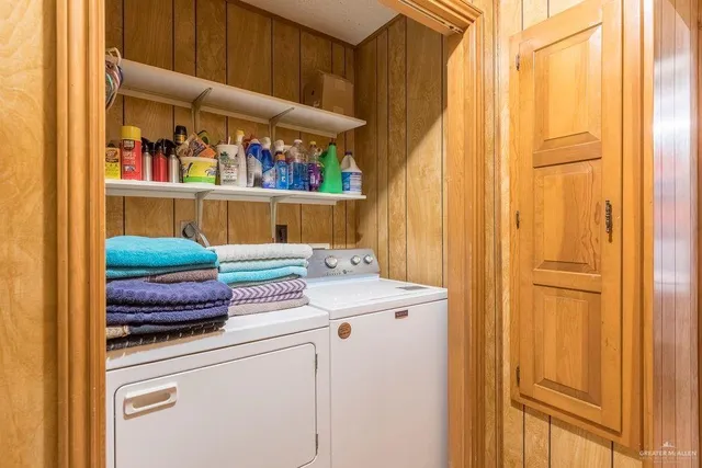 a room with storage and utility