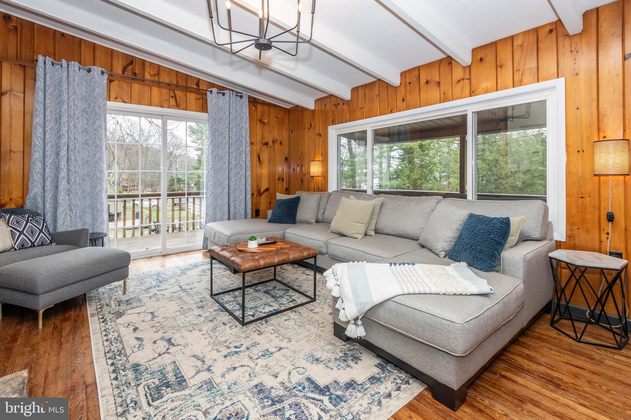 16 Jrs Drive McHenry, MD 21541 - Photo 31 of 57 a living room with furniture a table and a large window