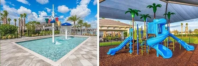 a view of outdoor space with seating