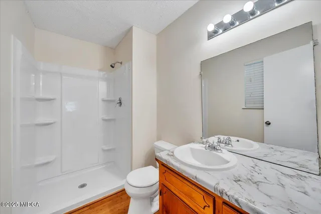 wooden floor in an empty room
