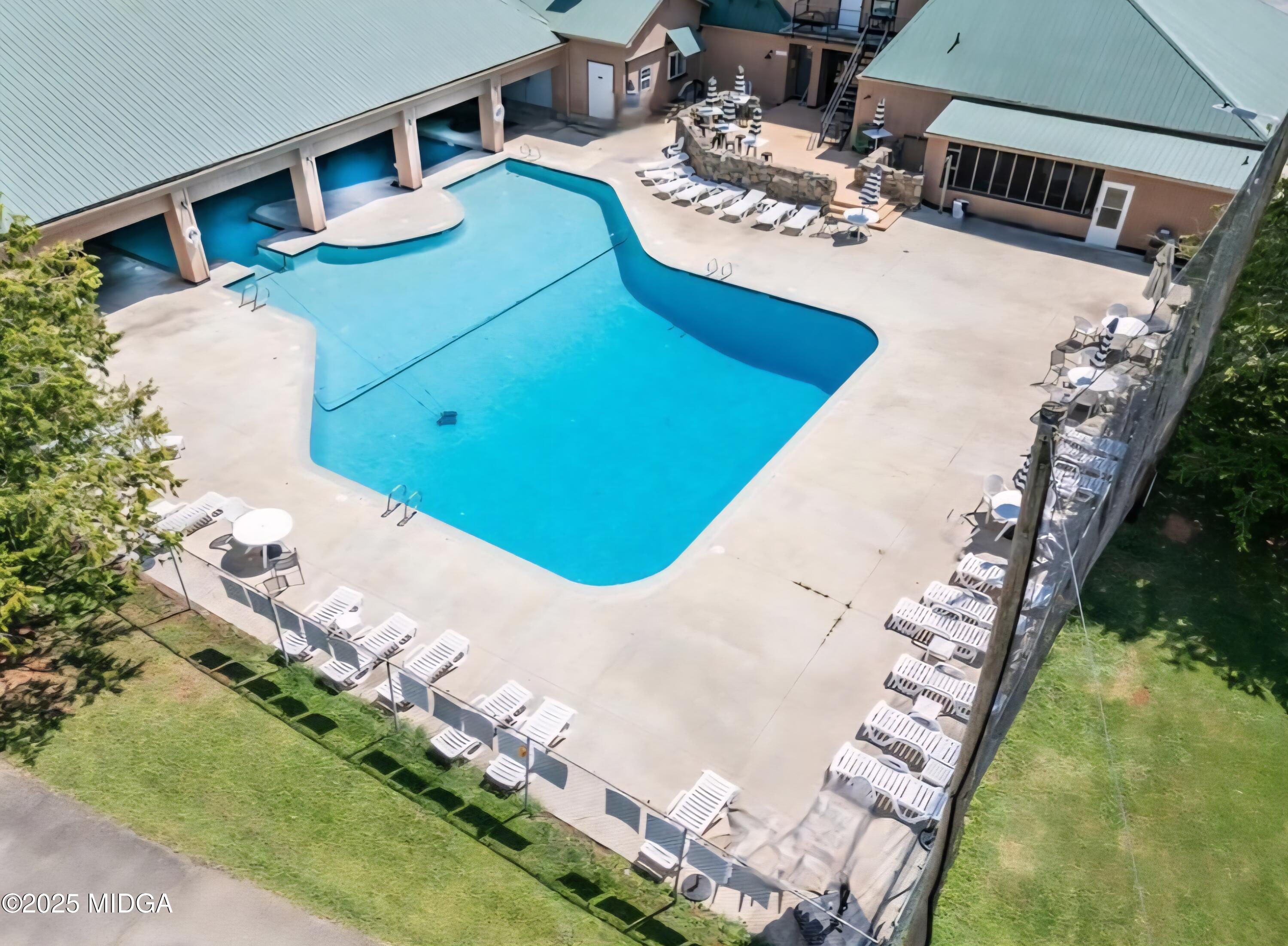 41 Golden Eye Monticello, GA 31064 - Photo 45 of 65 a view of swimming pool with chairs