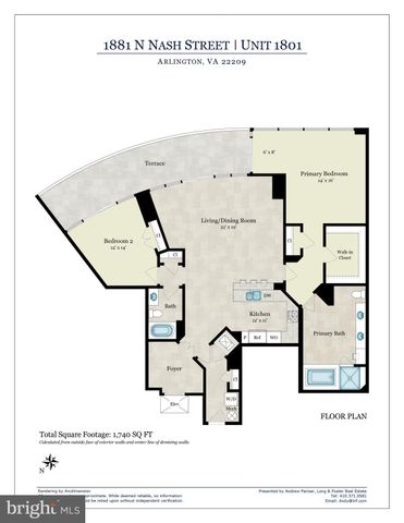 $1,440,000 | 1881 North Nash Street, Unit 1801, Arlington, VA 22209