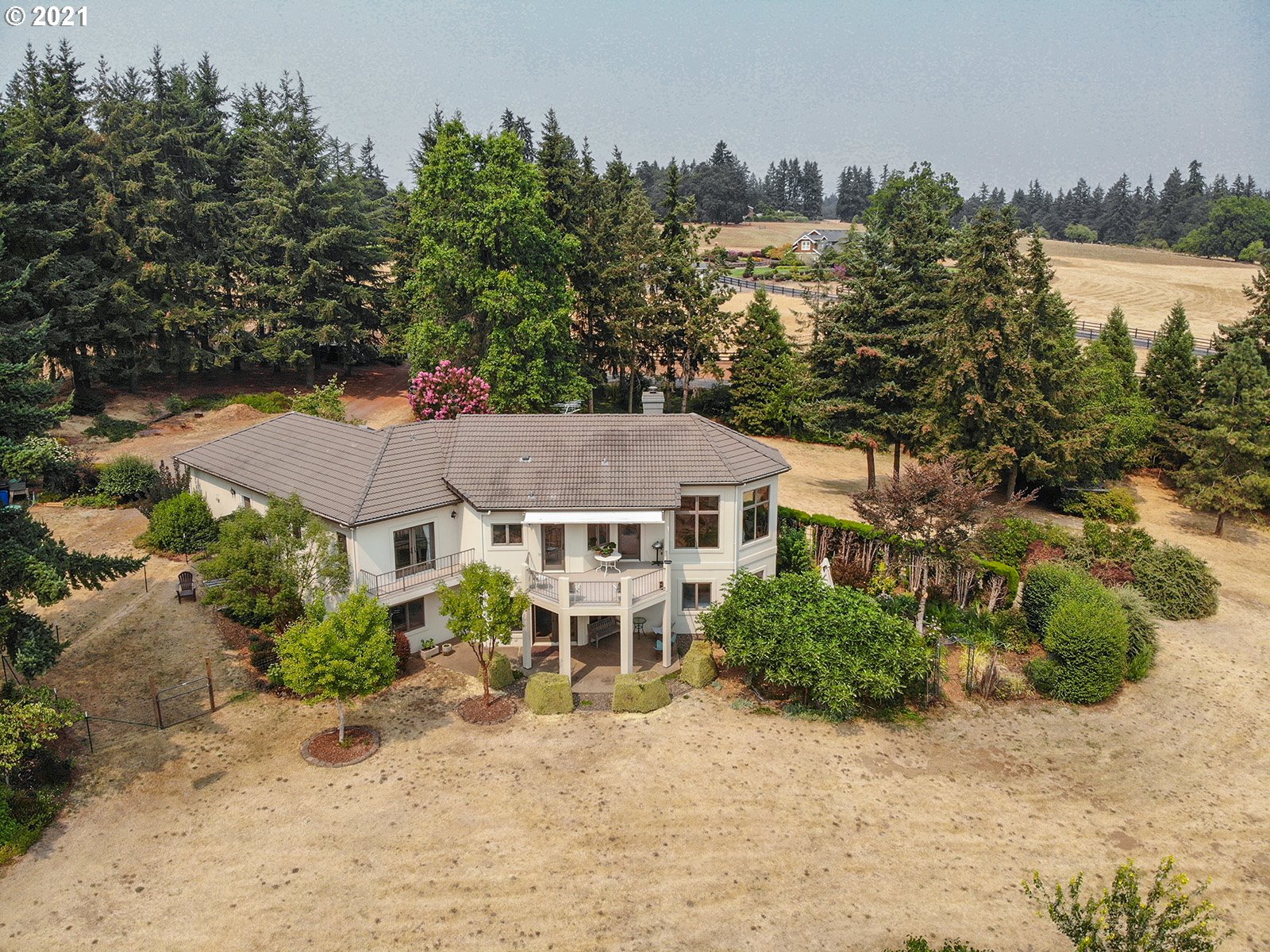 18350 Southwest Kramien Road Newberg, OR 97132 - Photo 29 of 31 an aerial view of multiple houses