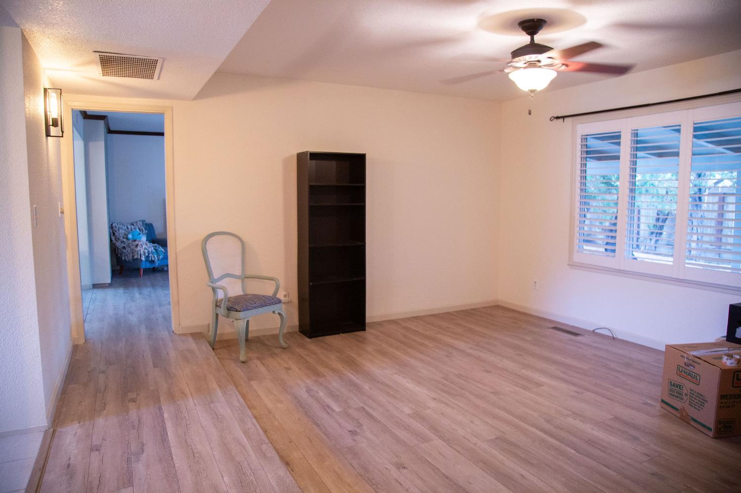 1208 Bristol Court Modesto, CA 95350 - Photo 17 of 40 , ceiling fan, lots of natural light, vinyl plank floor