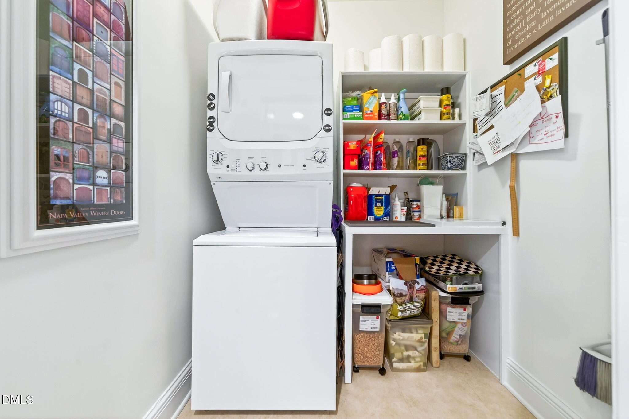 2901 Market Bridge Lane, Unit 205 Raleigh, NC 27608 - Photo 18 of 33 Laundry Room and Pantry