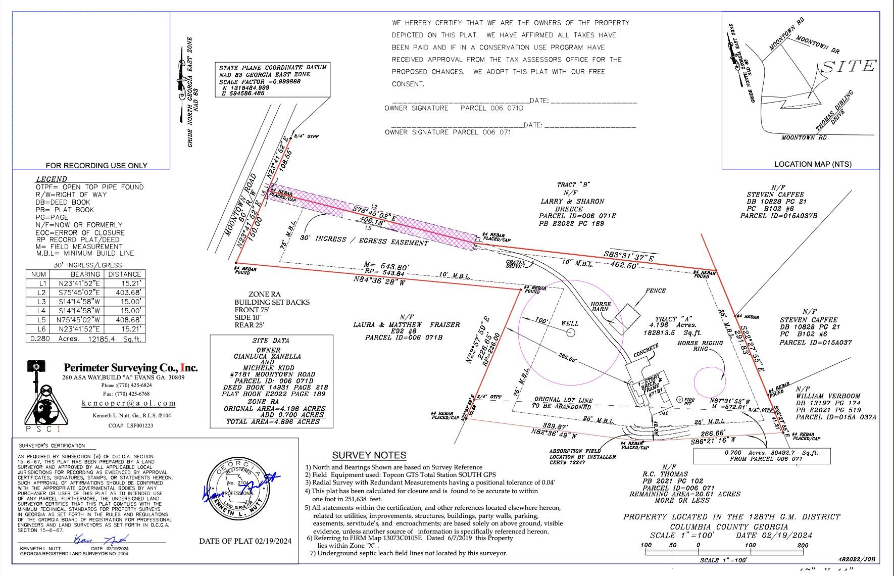 7181 Moontown Road Appling, GA 30802 - Photo 62 of 62 Platt 7181 moontown