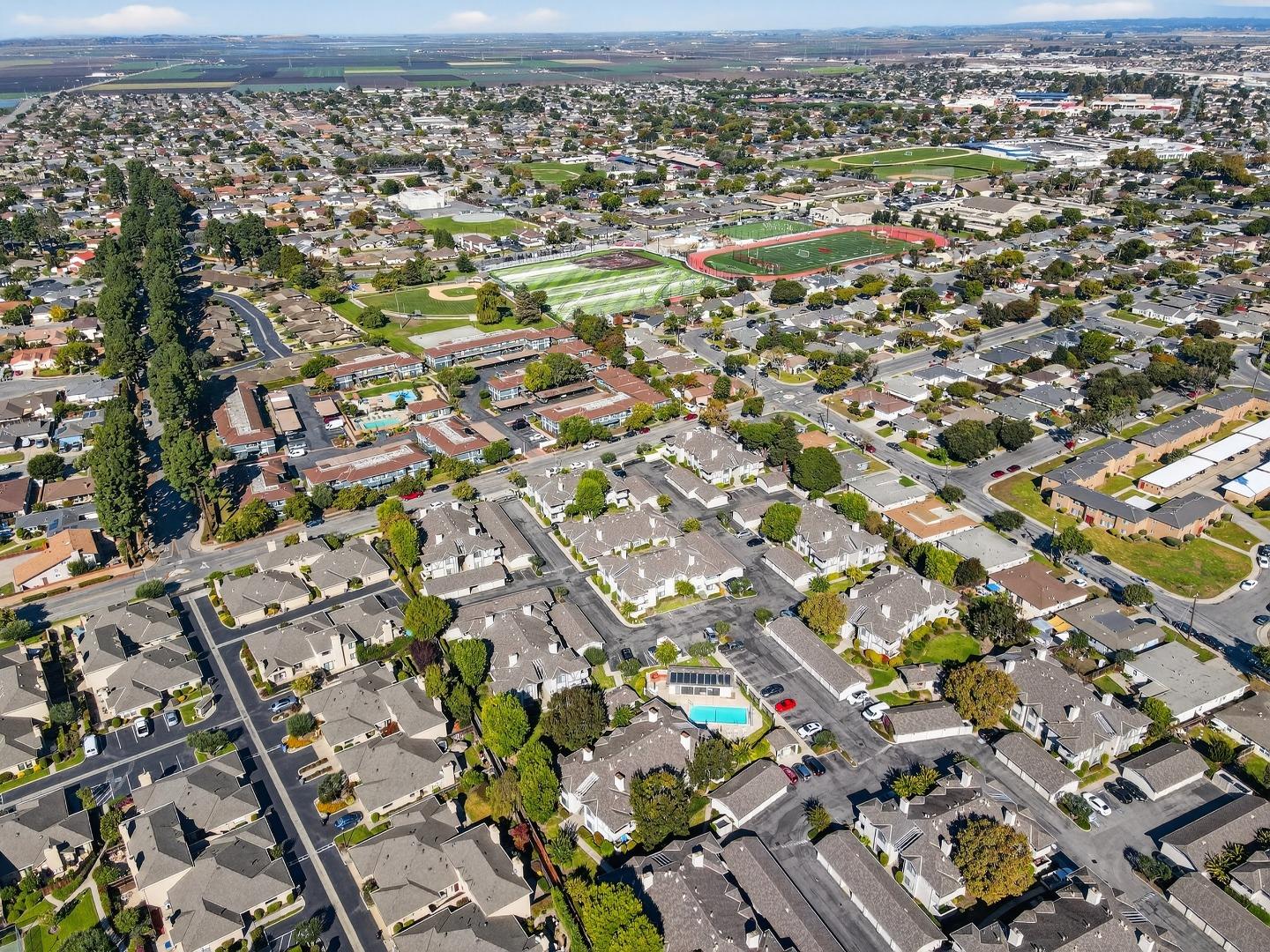 1056 Padre Drive, Unit 8 Salinas, CA 93901 - Photo 38 of 43 an aerial view of multiple house