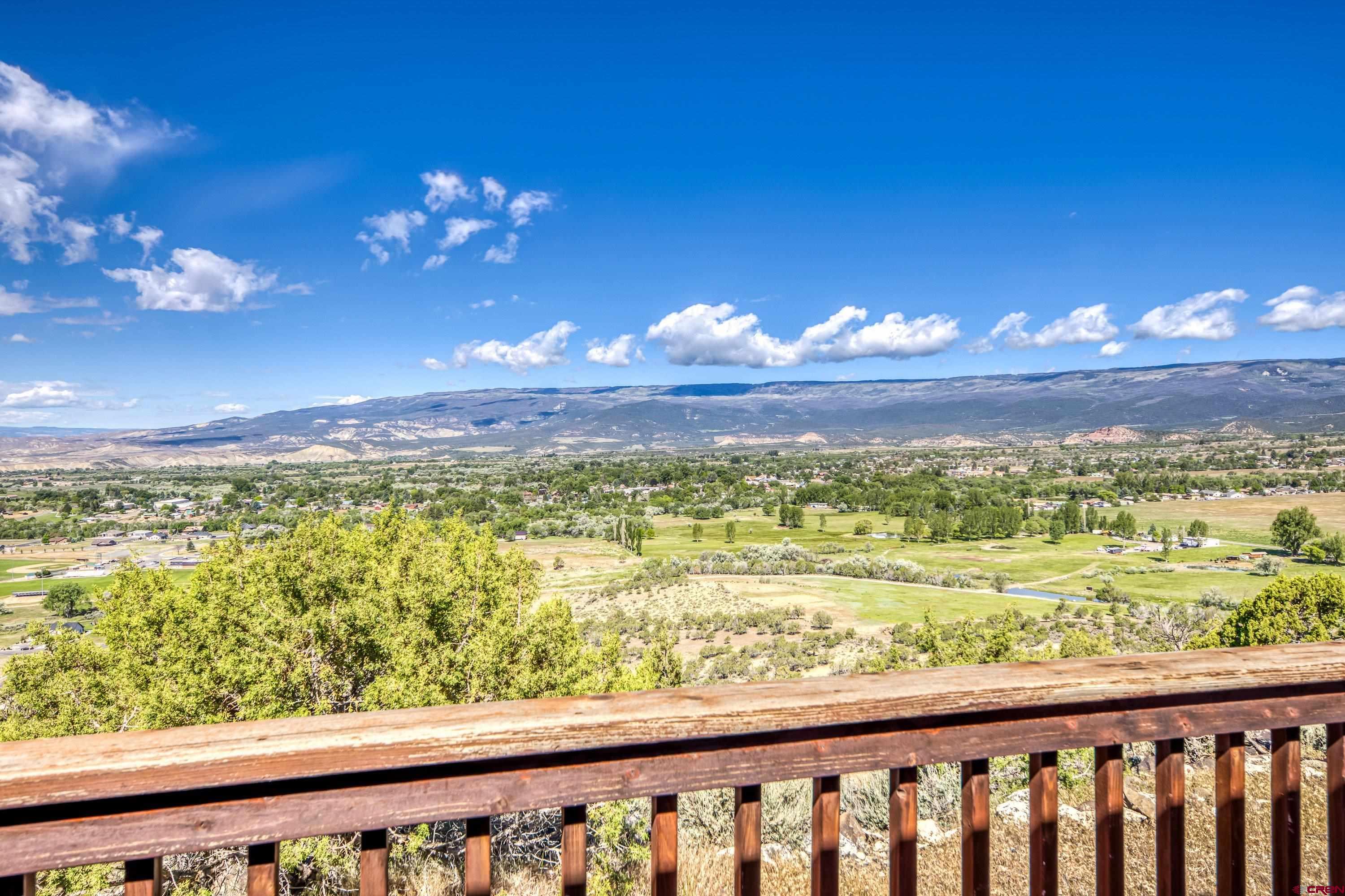 24239 Valley View Circle Cedaredge, CO 81413 - Photo 15 of 18 a view of a city from a balcony