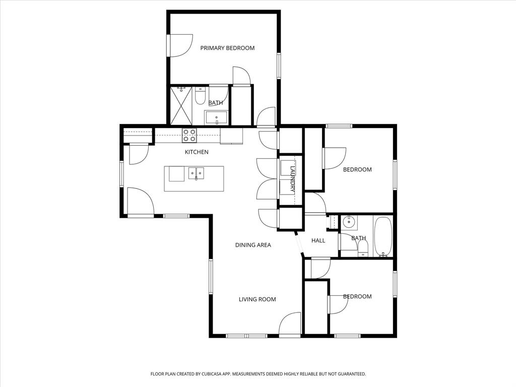 1209 Southey Street Waco, TX 76704 - Photo 21 of 21 Floorplan