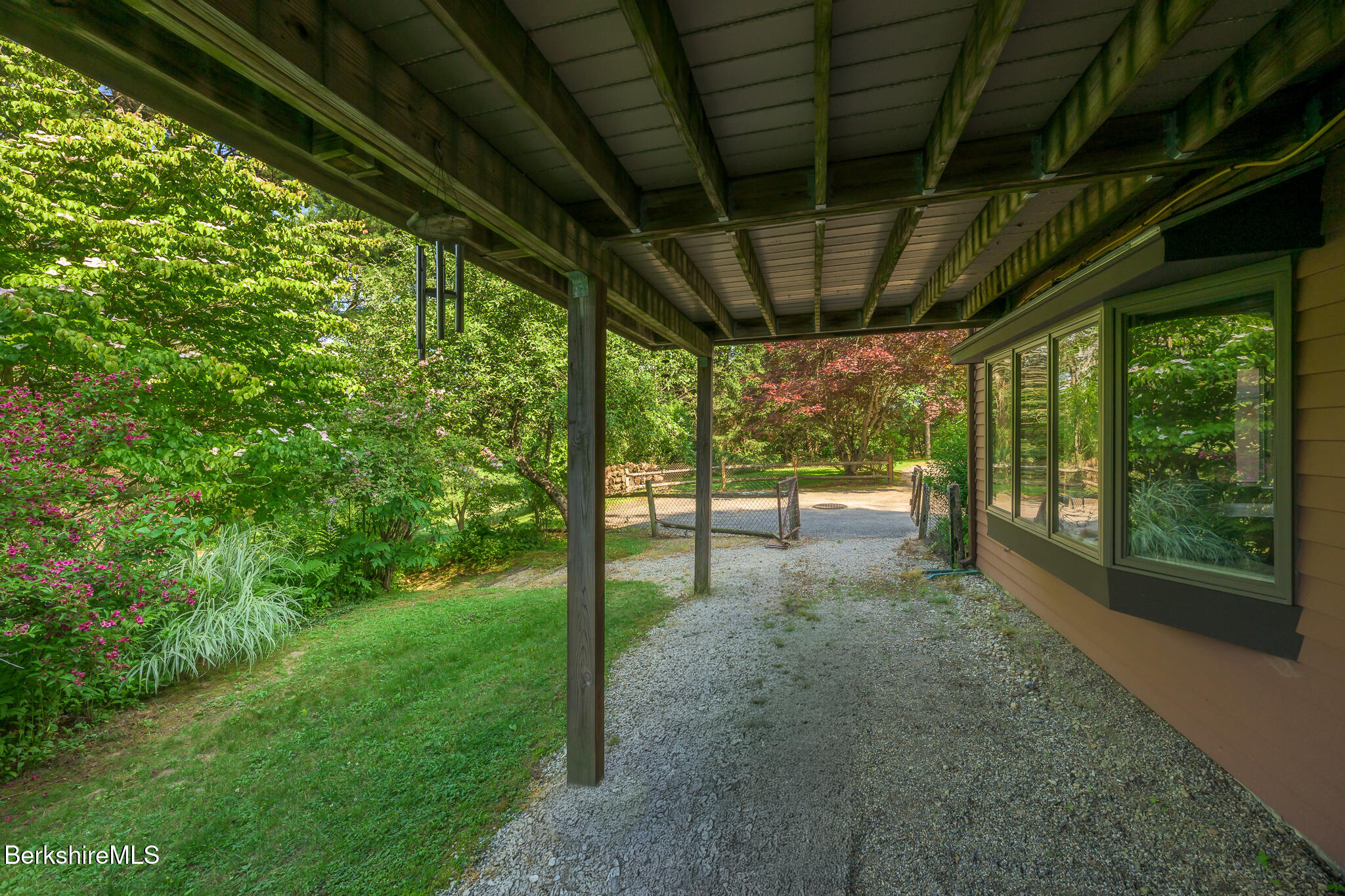 6 Manitauk Heights Stockbridge, MA 01262 - Photo 42 of 49 basement level under deck