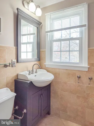 a bathroom with a sink and a toilet