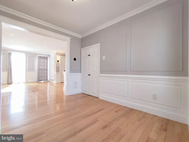 wooden floor in an empty room