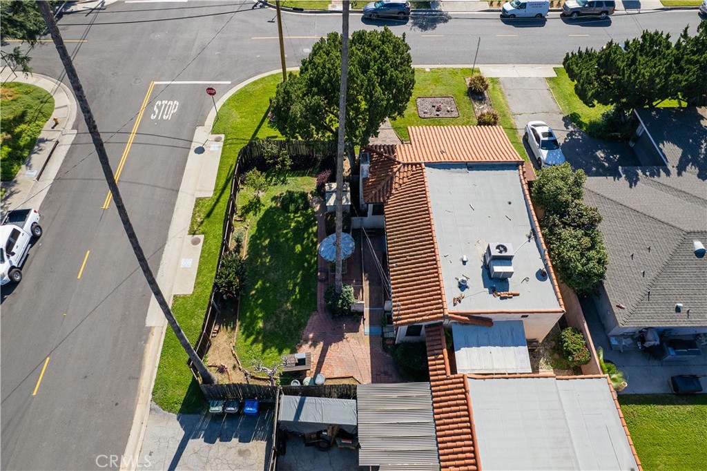 9855 La Rosa Drive Temple City, CA 91780 - Photo 26 of 39 an aerial view of a house with garden space and street view
