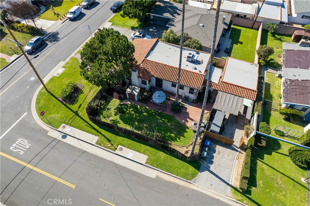 9855 La Rosa Drive Temple City, CA 91780 - Photo 27 of 39 an aerial view of a residential houses with yard